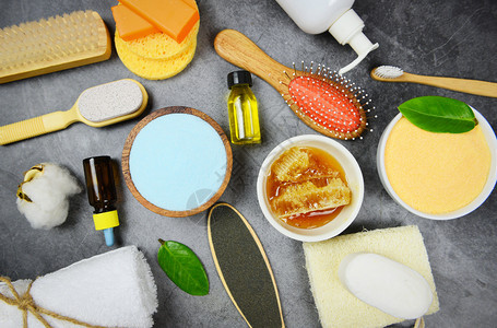 天然浴用品蜂蜜肥皂草温泉芳香疗法图片