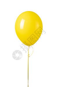 白色背景上隔离的氦气球白色的空气球图片