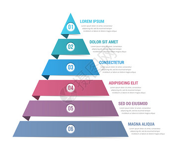 含有六个元素的金字塔成像模板矢量eps10插图金字塔成像图图片