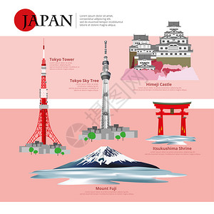 日本地标和旅行吸引图片