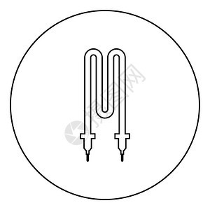 线条散热器图标图片