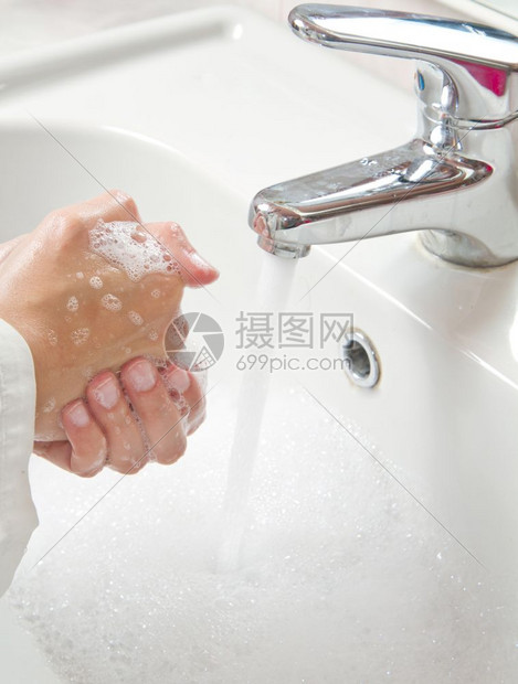 医疗清洁洗手图片