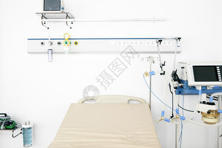 急诊室图像医疗通风机和呼吸道护理用品病人救生机图片