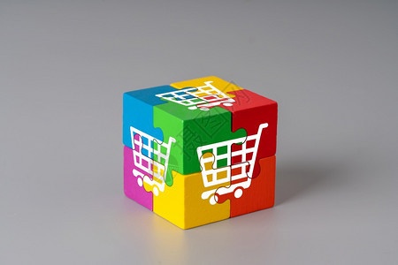 有关多彩拼图立方体的商业策略和图片