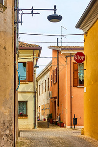 意大利Marignano的SanGiovanni老街意大利城市风景图片