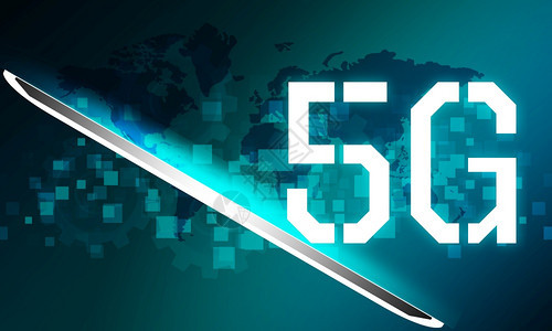 未来技术5G网络无线系统3D网站高清图片素材