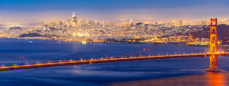 景点与美丽的城市景象旧金山天际的摩大楼建造美国北加州陆地标志旅行目的和城市景色概念背景图片