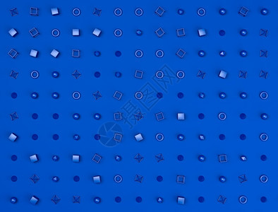 3d蓝色背景的几何形状和态的3d16immistic抽象背景或的3d图片