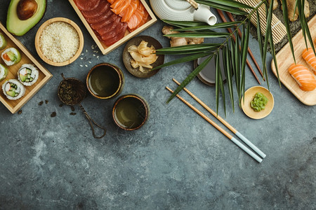 野姜花桌子美食高清图片