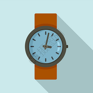 皮革手表修理图标皮革手表修理矢量图标用于网络设计皮革手表修理图标平式图片
