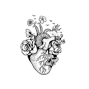 素描纸纹理插画