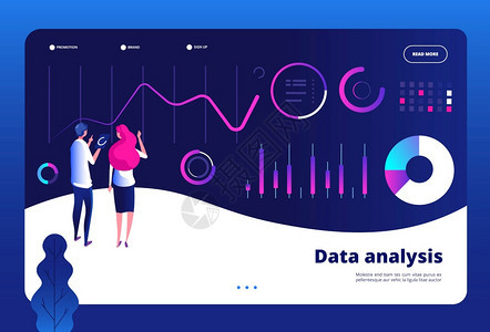 图表和财务报告分析说明数据着陆大数据字中心交互式统计数据引擎办公室营销专业分析员财务矢量大数据字中心交互式统计数据引擎办公室营销图片