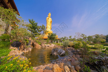 女神关燕社佛光山泰华寺国曼谷市旅游景点标志图片