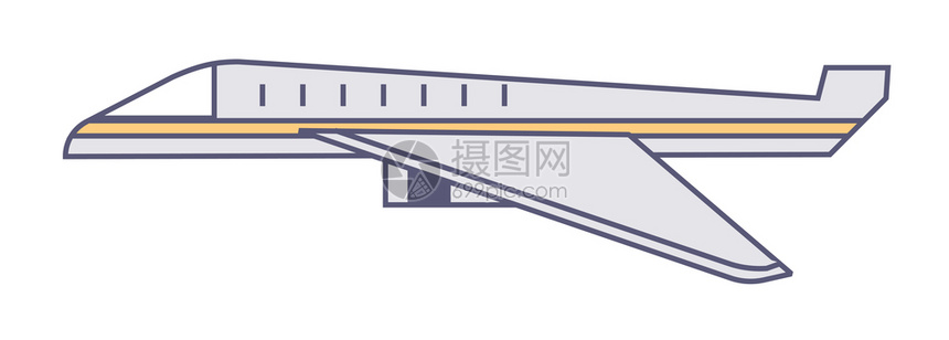 提供全世界货物的后勤服务孤立的飞行机旅和客飞机空中交通和运输车辆国际货运平式病媒飞机旅行或运送货物流服务矢量图片