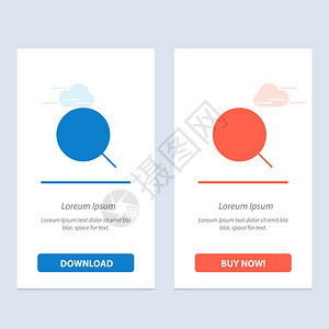搜索放大工具最蓝和红色下载买入网络元件卡模板图片