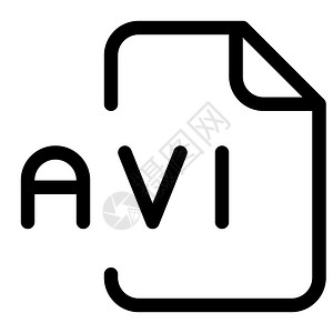 AVI文件名扩展一个多媒体容器格式图片