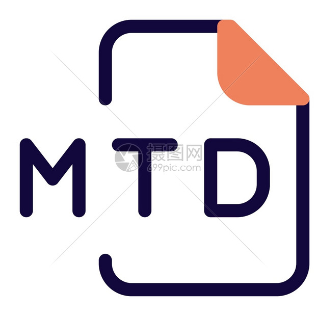 MTD文件图标图标图片