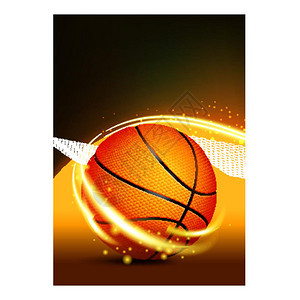 体育场篮球比赛宣传海报图片