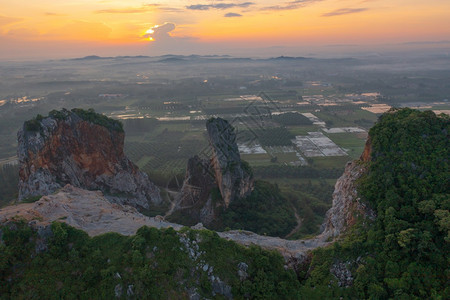 泰国自然景观背黄山图片
