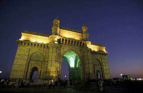 印度在孟买或市的印度网关图片