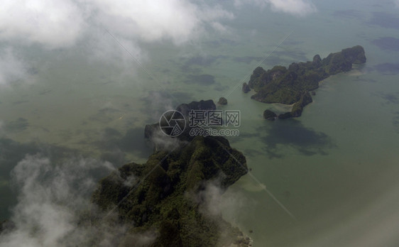 泰国南部东亚普吉岛AoPhangNga公园地貌图片