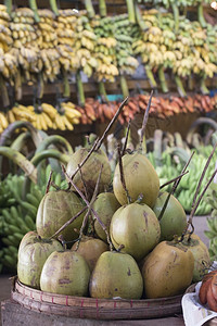北瓜子东南亚缅甸仰光市附近场水果的可背景