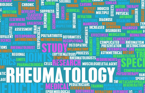 风湿病或风湿病医学领域的专业作为艺术图片