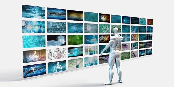 视频营销分析和技术概念视频营销分析图片