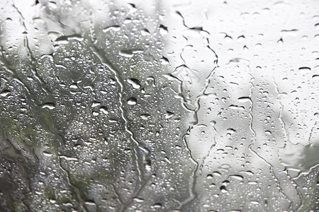 挡风玻璃车的露珠镜子雨天挡风玻璃背景图片