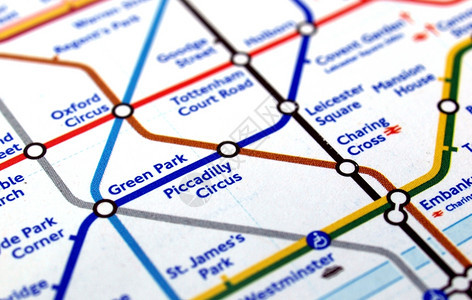 伦敦地铁网络图伦敦地铁线路图背景图片