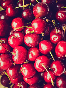 红樱桃水果健康作为背景很有用图片