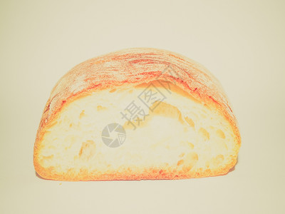 复古风格的切片面包复古风格的切片面包食品背景图片