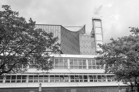 柏林菲尔玛尼音乐厅德国黑白的柏林图片