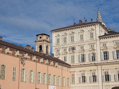 意大利都灵皇宫背景图片