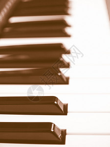 音乐键盘老版本音乐键盘上的黑白密钥详情选择焦点老版本图片