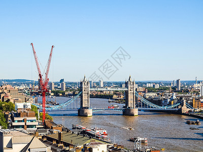 伦敦大桥人类发展报告英国伦敦泰晤士河的人类发展报告塔桥背景图片