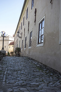 塞斯基克罗姆洛夫老城的小巷图片