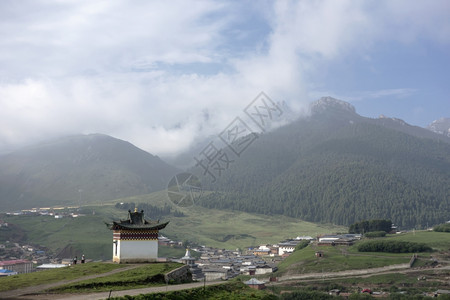 四川山脉地貌图片