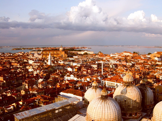 复古风格的威尼斯意大利威尼斯古镇图片