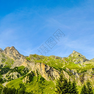 高动态山脉HDR意大利萨里丁亚州里的Gennargentu山脉图片