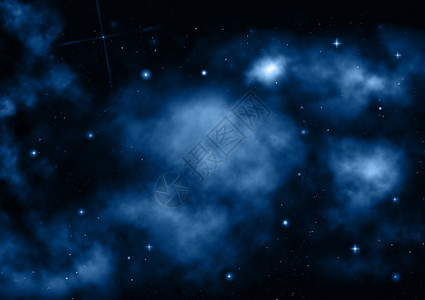 远处正在向太空发射星云和恒场由美国航天局提供的图像元素图片