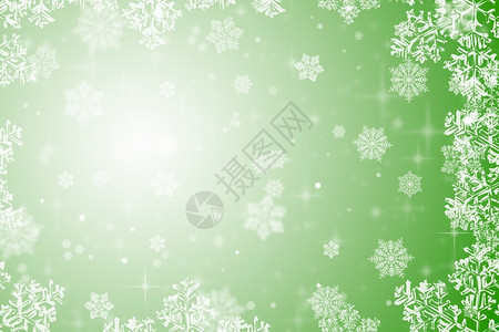 冬季雪圣诞节背景有雪花和星图片