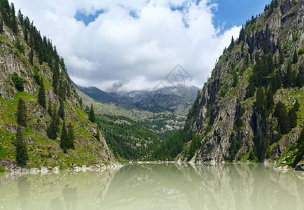 山地夏季景观瑞士阿尔卑斯山图片