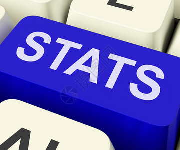 Stats键显示统计报告或分析背景图片