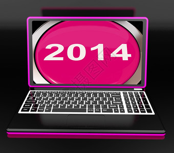 2014年新两千零十四笔记本电脑展新年图片