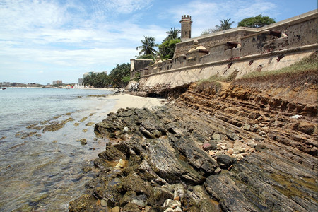 委内瑞拉帕塔的海岸和堡垒图片