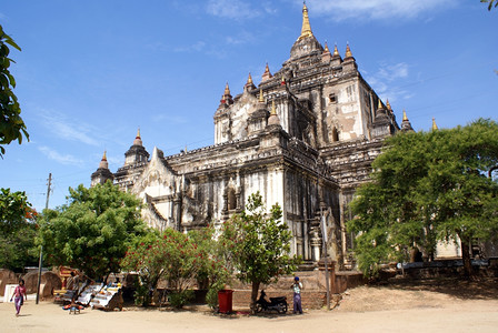 缅甸旧巴甘的PhayaBybyinnyuPhaya的恩典缅甸图片