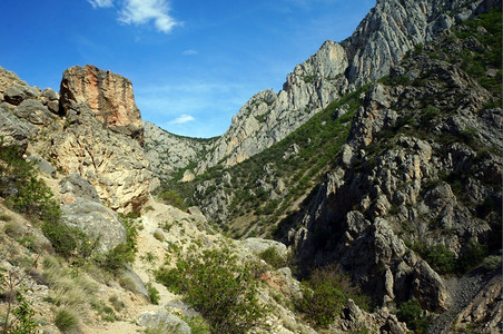 土耳其山区卡赞亚峡谷图片