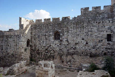 以色列境内的耶路撒冷隔离墙图片