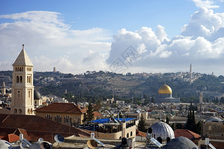 上午以色列耶路撒冷老城图片
